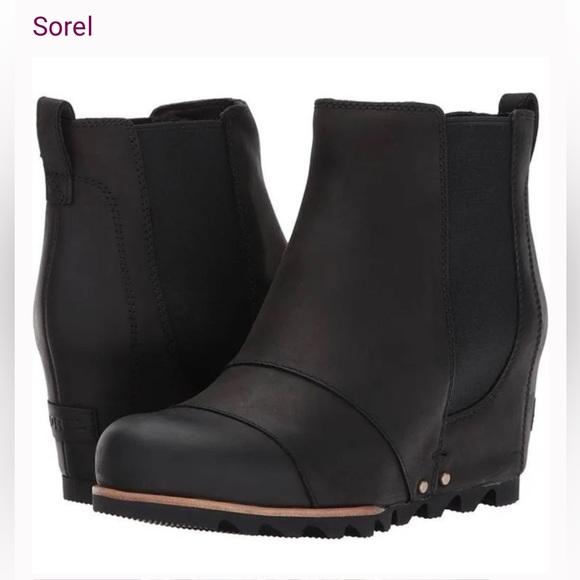 Sorel Shoes - SOREL Lea™ Ankle Black Boots